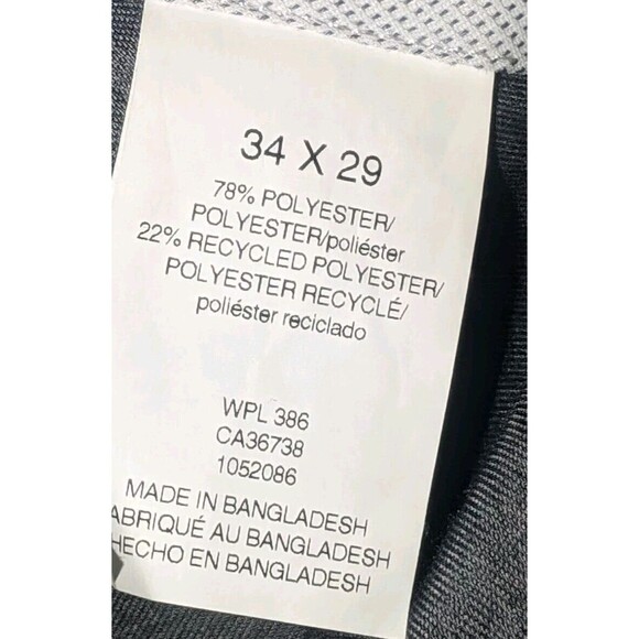 Haggar Dress Pants Classic Fit Premium Comfort Black Size 34 Waist x 29 Length - Picture 5 of 15